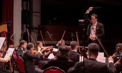 Orquesta Sinfónica del Congreso Nacional, junto al maestro Diego Sánchez Haase. Cortesía