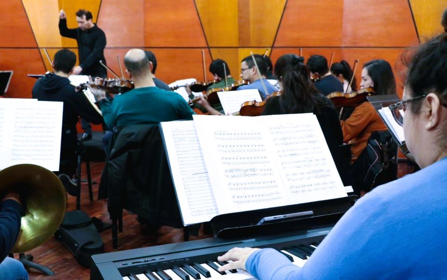 Orquesta Sinfónica Nacional. Cortesía