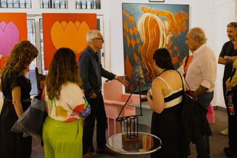 Comenzó la semana del arte de Pinta Sud Asu 2024. Visita a la Colección Nasta Cortesía