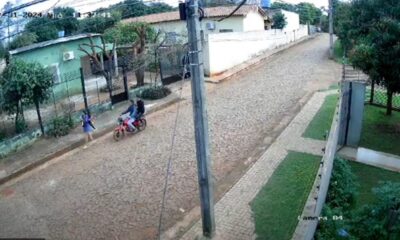 Violento asalto en Ciudad del Este. Foto: Captura.