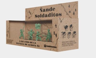 "Ñande Soldaditos": campaña para generar conciencia sobre el Día del Niño. Foto: Gentileza.