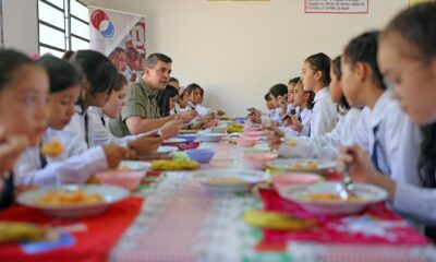 Almuerzo escolar. Foto: Gentileza.