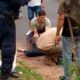 Grave accidente en Itá Enramada. Foto: Paraguay Gigante.