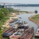 Río Paraguay a la altura de Puente Remanso. Foto: Obras Paraguayas.