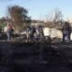 Limpieza en la zona que se registró en el incendio en la Chacarita. Foto: El Nacional.