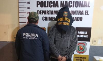 Ciudadano prófugo de la justicia argentina. Foto: Policía Nacional.