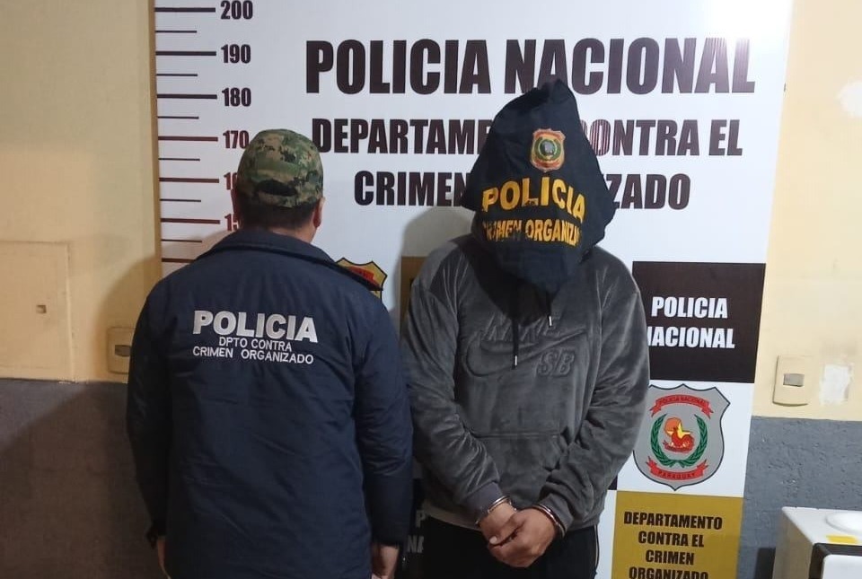 Ciudadano prófugo de la justicia argentina. Foto: Policía Nacional.