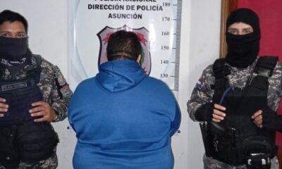 El hombre quedó detenido. Foto: Gentileza.