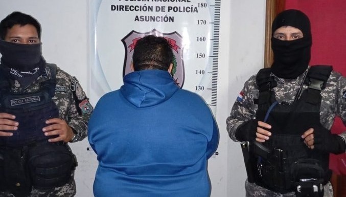 El hombre quedó detenido. Foto: Gentileza.