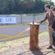 Inauguración de la expansión de la flota de Louis Dreyfus Company (LDC), con 12 nuevas barcazas tipo jumbo de bandera paraguaya. Foto: Presidencia.