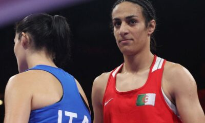 La boxeadora argelina, Imane Khelif. Foto: El Confidencial.