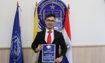 Bruno Caballero, egresado destacado y docente de la UC obtuvo la beca Chevening para hacer un posgrado en Oxford. Foto: Universidad Católica.