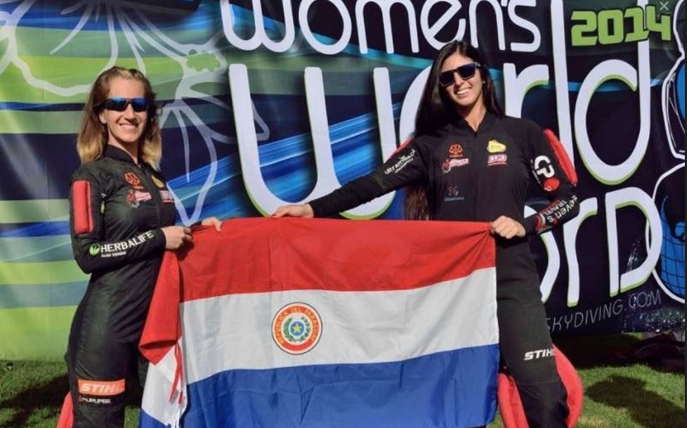 A lo largo de su carrera, Mariana (derecha) ha sido capitana en varios récords nacionales. Foto: Gentileza.