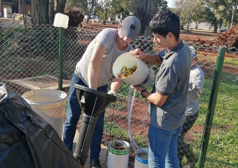 La utilización de biodigestores propicia la mitigación de las emisiones de gases de efecto invernadero. Foto: Itaipú Binacional.