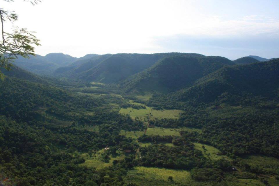 Vista desde el Cerro Corá. Foto: Posadas Turísticas del Paraguay.