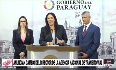 Conferencia de prensa del MOPC en Mburuvicha Róga. Foto: Captura de pantalla.