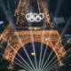 La famosa Torre Eiffel muestra aún los anillos luego de los Juegos Olímpicos y Paralímpicos Imagen: Lionel Bonaventure-Pool/Getty Images