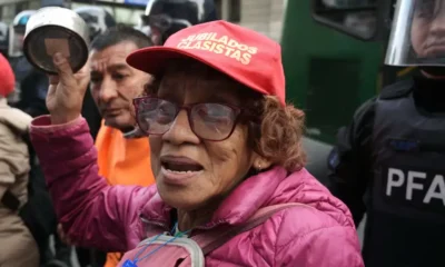 Manifestación de jubilados en Argentina. Foto: Getty/DW