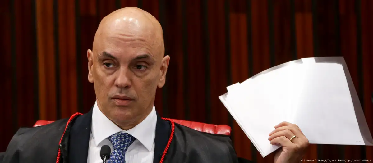 Un juez del Supremo Tribunal Federal Alexandre de Moraes. Foto: DW.