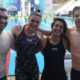 Dani Carrillo, Verónica Balsano, Diana Duque y Charles Hockin (izq. a der.) impusieron récord mundial en relevo mixto de 4x200 metros libre.