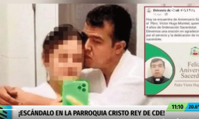 Sacerdote con una mujer en un motel. Foto: 1020 AM.