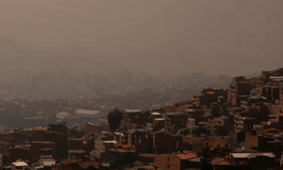 Aire contaminado en Bolivia. Foto: AP/Juan Karita.