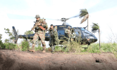 Agentes de la Senad. Foto: Gentileza.