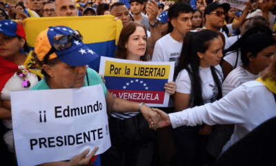 Familiares piden libertad de los presos políticos en Venezuela. Foto: Europa Press.