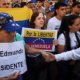 Familiares piden libertad de los presos políticos en Venezuela. Foto: Europa Press.