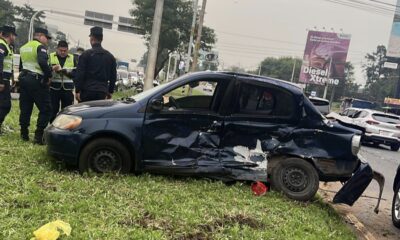 El hombre al mando de este vehículo falleció. Foto: Gentileza.