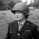 Lee Miller en uniforme. Cortesía