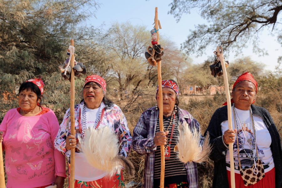 Mujeres nivachei. Foto de Laura Lugo, SNC. Cortesía