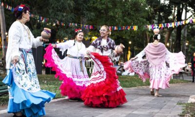 Primavera en el Parque Caballero. Cortesía