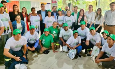 SINAFOCAL presentó el concurso para recicladores de Luque. Foto: Gentileza.