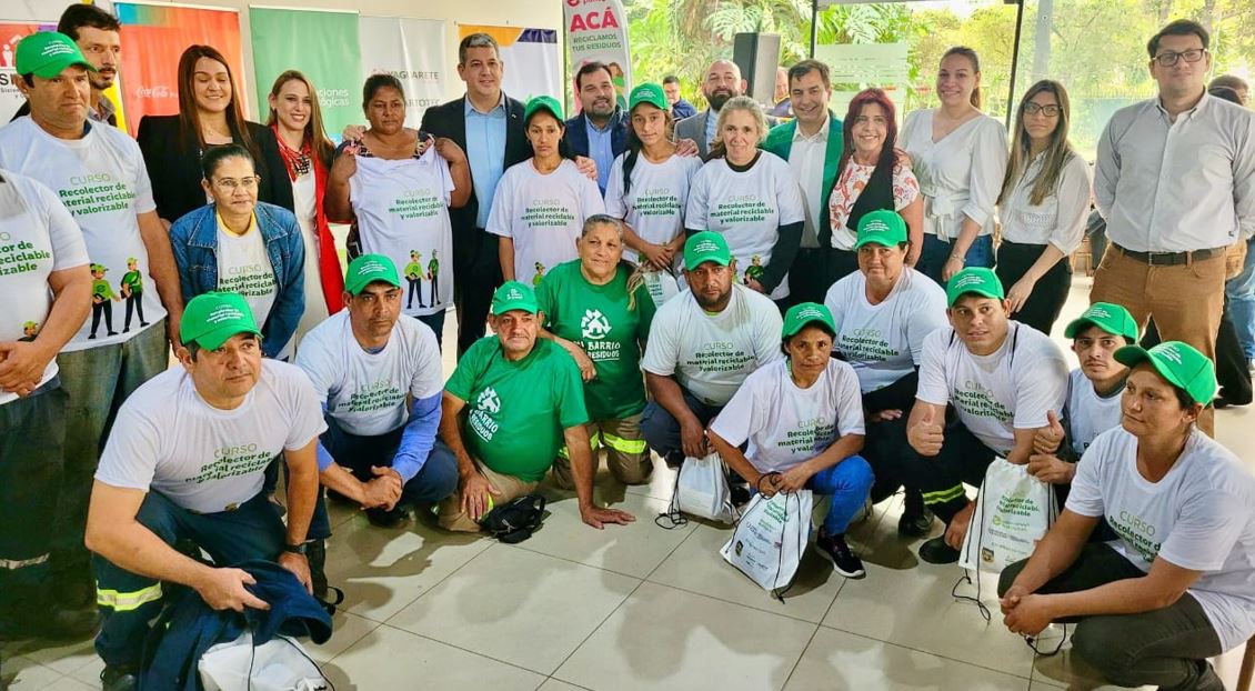 SINAFOCAL presentó el concurso para recicladores de Luque. Foto: Gentileza.