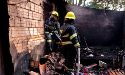 El incendio dejó serios daños. Foto: Limpio Digital.