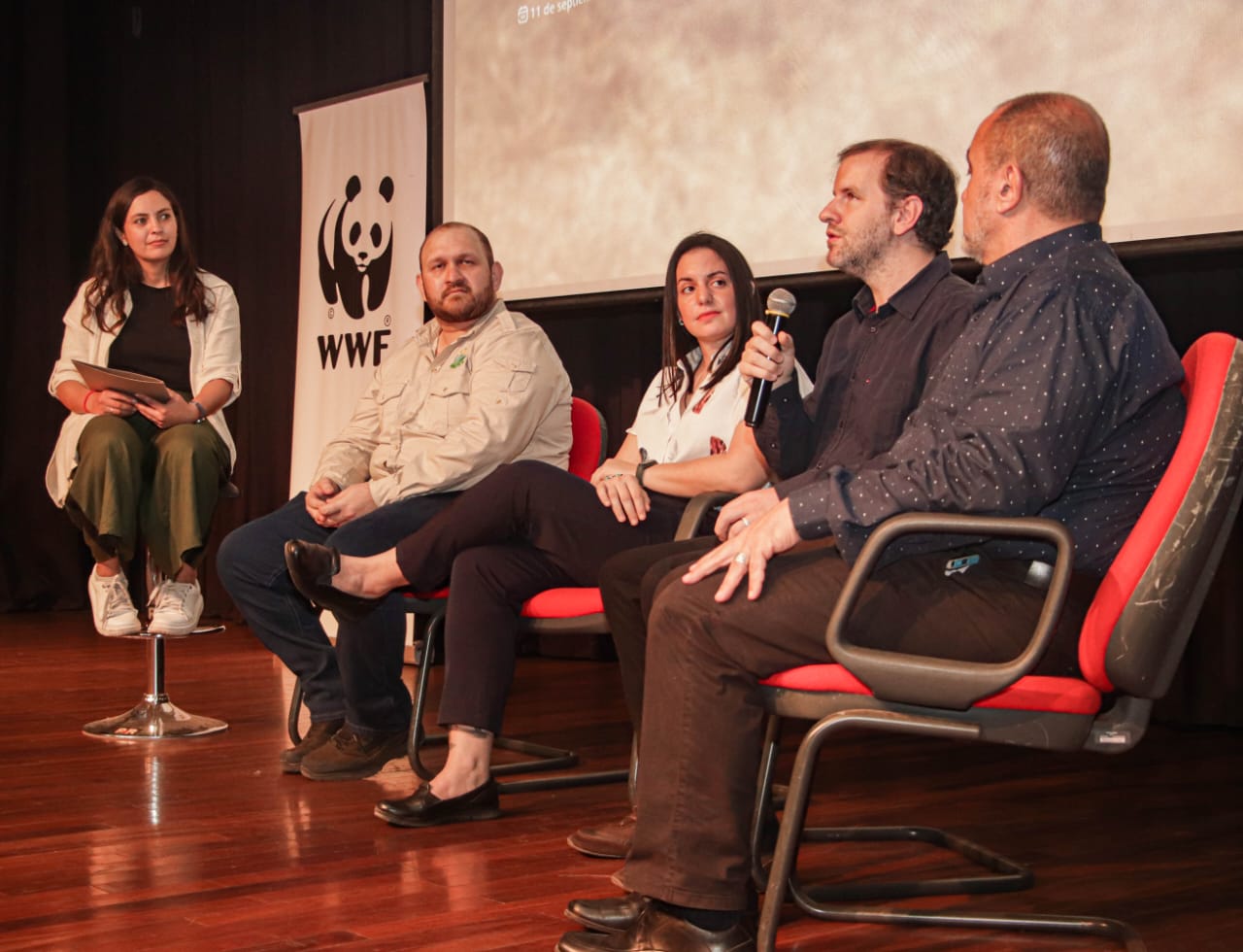 En el lanzamiento del documental del Cerrado en la Alianza Francesa. Bruno Ferreiro / OPADESBruno Ferreiro / OPADES