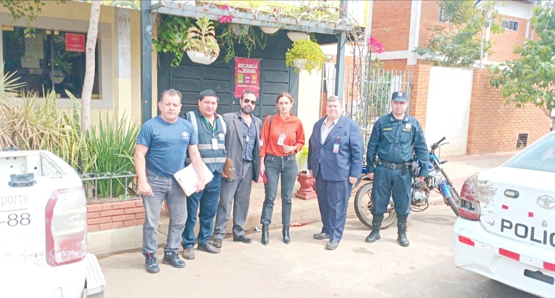 Una comitiva fiscal se constituyó en el lugar. Foto: Ministerio Público.