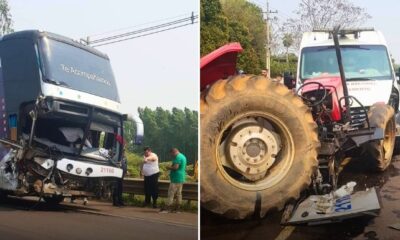 El accidente involucró a tres rodados. Foto: Gentileza.