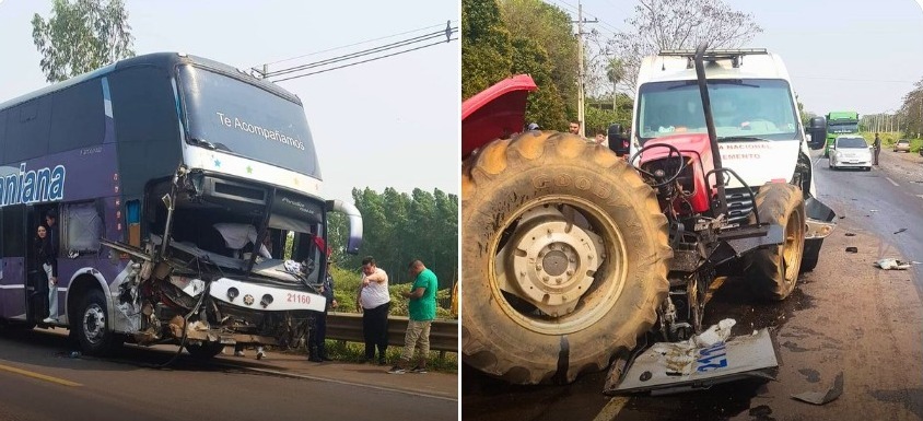 El accidente involucró a tres rodados. Foto: Gentileza.