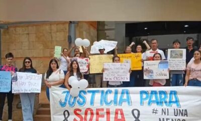 Familiares y seres queridos exigiendo justicia. Foto: Gentileza.