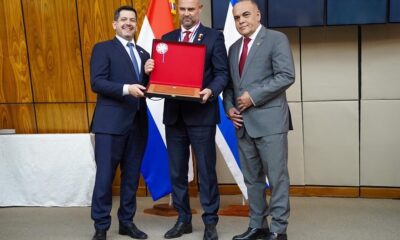 Raúl Latorre, Amir Ohana y Basilio Núñez. Foto: Gentileza.