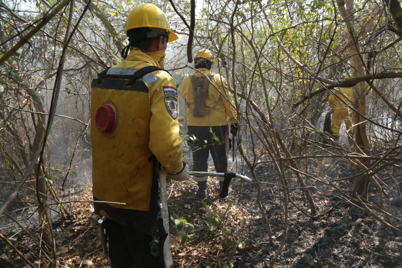 Incendio. Foto: Gentileza.