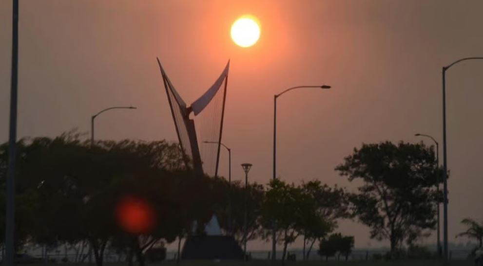 Contaminación hístórica del aire en Paraguay. Foto: npy