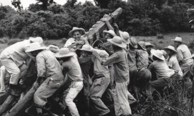 "Cordillerita" expuesta en la primera muestra de 1968 en la Misión Cultural Brasileña. Cortesía