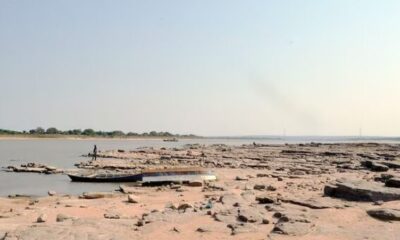 Crisis hídrica en el río Paraguay. Foto: IP.