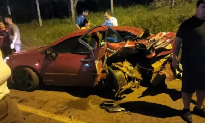 Accidente de tránsito. Foto: Gentileza.