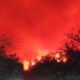 Incendio en el Cerro Chovoreca. Foto: Captura.