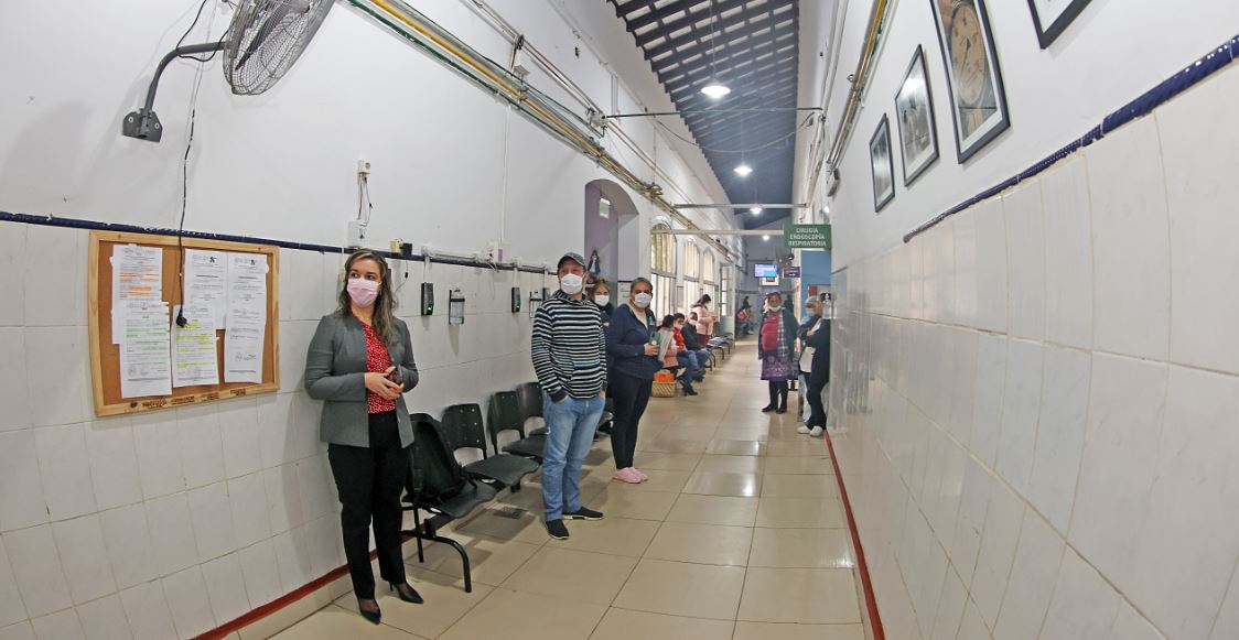 Cuadros respiratorios nuevamente son una constante en los hospitales. Foto: Referencia.