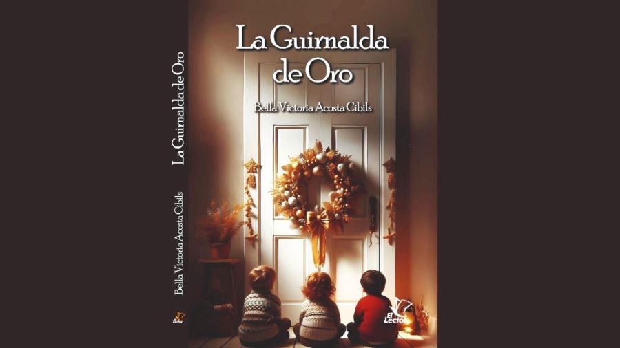 Portada del libro "La guirnalda de oro", de Bella Acosta (El Lector). Cortesía